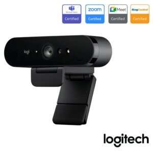 Logitech Brio 4K Pro Webcam C1000e with Privacy Shutter , Ultra 4K HD Video Calling, Noise-Canceling mic, HD Auto Light Correction, Wide Field of View, Works with Microsoft Teams, Zoom